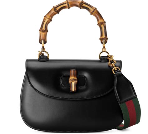 gucci bamboo handle history